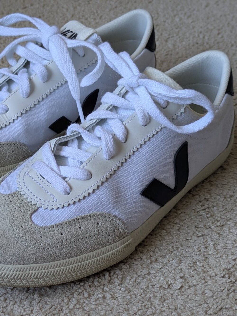 Veja 'Volley' Canvas Sneakers (women's 9/men's 7)